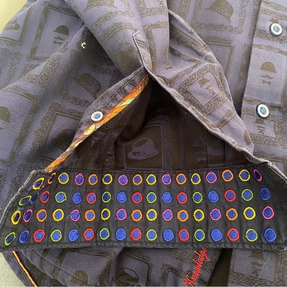 ROBERT GRAHAM 'A MAN'S HAT' SHIRT SIZE LT - Picture 8 of 9